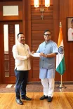 Assam MLA Donates Salary Portion to CM Relief Fund