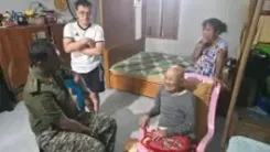 असम राइफल्स ने 104 वर्षीय पूर्व सैनिक को सम्मानित कर दिखाई मानवीय दृष्टि