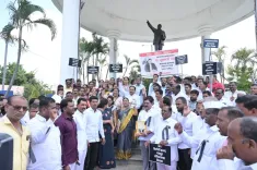 What Led to the Assault on Constitutional Values? NCP SP Protests Against Attack on CJI