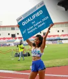 Jyothi Yarraji books Asian Games 2026 spot on injury comeback