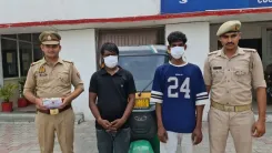 नोएडा में ऑटो लूट गिरोह का भंडाफोड़: दानिश मलिक, चंदन शर्मा गिरफ्तार, नाबालिग भी हिरासत में
