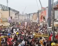 क्या अयोध्या में श्री राम के दर्शन के लिए श्रद्धालुओं की भारी भीड़ उमड़ी?