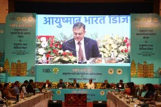 How has Ayushman Bharat transformed healthcare for over 45 crore citizens?