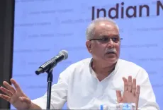 बी. सुदर्शन रेड्डी को नक्सल समर्थक कहना गलत : भूपेश बघेल 