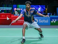 आयुष शेट्टी ने बैडमिंटन एशिया चैंपियनशिप में ली शि फेंग को हराया