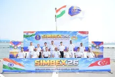 सिम्बेक्स-2026: बंगाल की खाड़ी में भारत-सिंगापुर नौसेना का पनडुब्बी व हवाई खतरा-रोधी युद्धाभ्यास