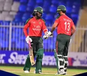 बांग्लादेश ने अफगानिस्तान के खिलाफ टी20 सीरीज जीती
