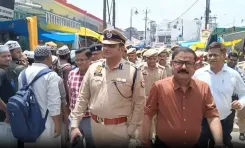 उर्स-ए-आला हजरत बरेली: दूसरे दिन 3 हजार पुलिसकर्मी तैनात, ड्रोन-सीसीटीवी से चप्पे-चप्पे पर नज़र