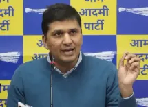 बारिश में दिल्ली हुई पानी-पानी, रोज की यही कहानी : आप 