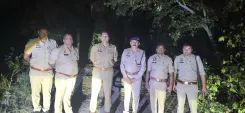 बरसाना में पुलिस और एसओजी की बदमाशों से मुठभेड़: एक घायल, दूसरा गिरफ्तार