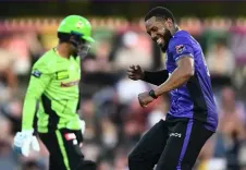 बीबीएल: हरिकेंस के अभियान की शानदार शुरुआत, थंडर्स को 4 विकेट से हराया