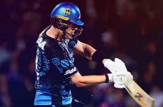 क्या लियाम स्कॉट की मेहनत बेकार साबित हुई? हरिकेंस ने स्ट्राइकर्स को 37 रन से हराया