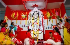 Did Bengal Police Block Saraswati Puja at Barasat School?