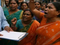 Did Bengal SIR Review Encounter Women's Protests in South 24 Parganas?
