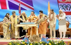 Did the President of the Republic of Fiji Attend the One World, One Family World Cultural Festival 2025?
