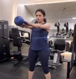 What Benefits Do Kettlebell Swings Provide According to Bhagyashree?
