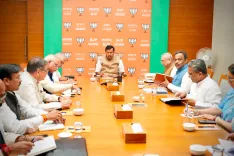 भाजपा अध्यक्ष नितिन नवीन की अध्यक्षता में महामंत्रियों की पहली बैठक, विधानसभा चुनावों की रणनीति तय