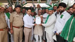 भाकियू टिकैत का मतदाता सूची त्रुटियों पर विरोध, गौतम बुद्ध नगर में राष्ट्रपति को ज्ञापन