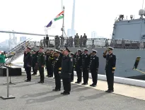 इंद्र-2026: INS सह्याद्रि व्लादिवोस्तोक पहुँचा, 13 अक्टूबर से भारत-रूस नौसैनिक अभ्यास शुरू