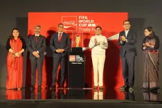 क्या फीफा वर्ल्ड कप ट्रॉफी भारत में अनावरण हुई?