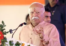 शक्ति के बिना कुछ संभव नहीं — भारतदुर्गा मंदिर शिलान्यास पर बोले RSS प्रमुख मोहन भागवत