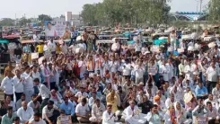 इंदौर में किसानों ने निकाली विशाल ट्रैक्टर रैली, मुख्यमंत्री का जताया आभार