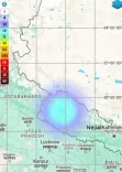 भूकंप के झटकों से हिला नेपाल, 3.9 रही तीव्रता