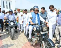 Bhupender Yadav joins Seva Sankalp Yatra in Alwar