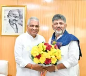 Bhupender Yadav meets CM Shivakumar on Karnataka's sustainable growth