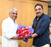 Bhupender Yadav Meets Kerala Forest Minister in Delhi