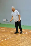 Bhupender Yadav Plays Badminton at Forest Academy in Coimbatore