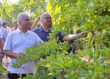 Bhupender Yadav Reviews Ek Ped Maa Ke Naam Plantation at CASFOS