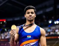 Harschit Damodharan wins gold, Akshat Bajaj silver at Asian Gymnastics Championships