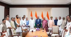 नीतीश कुमार ने राज्यसभा सांसद के रूप में ली शपथ, बिहार की राजनीति में बदलाव