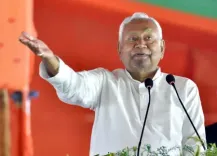 क्या बिहार चुनाव में सीएम नीतीश ने सरकार की उपलब्धियों का जिक्र कर एनडीए को समर्थन मांगा?