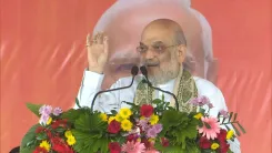 क्या बिहार चुनाव में अमित शाह ने जमुई रैली में मतदाताओं से कहा, 'बटन इतनी तेज दबाओ कि करंट इटली तक लगे'?