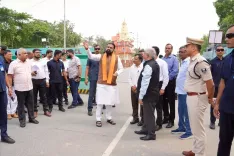 Patna Metro: Bihar CM Samrat Choudhary inspects Nehru Path site, orders 2 foot-overbridges by 2028