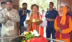 Will Deputy CM Vijay Sinha's Prayers at Ashok Dham Temple Influence the Bihar Election Results?