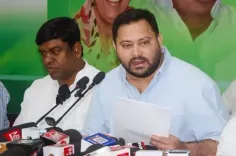 बिहार के हर मौसम में अपराध की घटनाएं बढ़ी हैं : तेजस्वी यादव