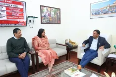 क्या बिहार की खेल मंत्री श्रेयसी सिंह ने केंद्रीय मंत्री मनसुख मंडाविया और राज्य मंत्री रक्षा एन खडसे से की मुलाकात?