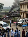 मुजफ्फरपुर में PNG गैस पाइपलाइन लीक: 7 स्कूली छात्राएं बेहोश, 5 SKMCH रेफर