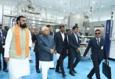 What Did Nitish Kumar and Samrat Chaudhary Discover During Their Visit to the Ethanol Plant in Buxar?