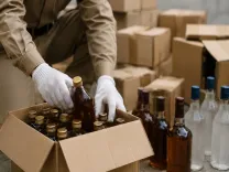 East Champaran police seize 267 litres of illegal liquor on SH-42