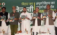 What is the Grand Alliance’s ‘Tejashwi’s Pledge’ for Bihar?