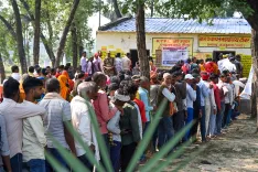 What’s the voter turnout in the second phase of Bihar polls?