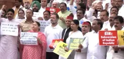 मानसून सत्र का दूसरा दिन, बिहार एसआईआर मुद्दे पर लोकसभा में विपक्ष का हंगामा 