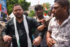 BPSC TRE-4 protest: Tejashwi Yadav backs hunger strikers, BJP calls it political theatre