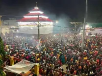 तेलडीहा दुर्गा मंदिर, बांका: महाष्टमी पर उमड़ी भीड़, पाठा बलि परंपरा और विकास की दरकार