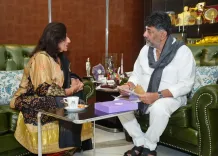 What Did Biocon's Kiran Mazumdar-Shaw Discuss with K'taka CM and Dy CM?