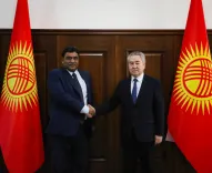 What Did the Indian Envoy and Kyrgyz Foreign Minister Discuss About Bilateral Ties?